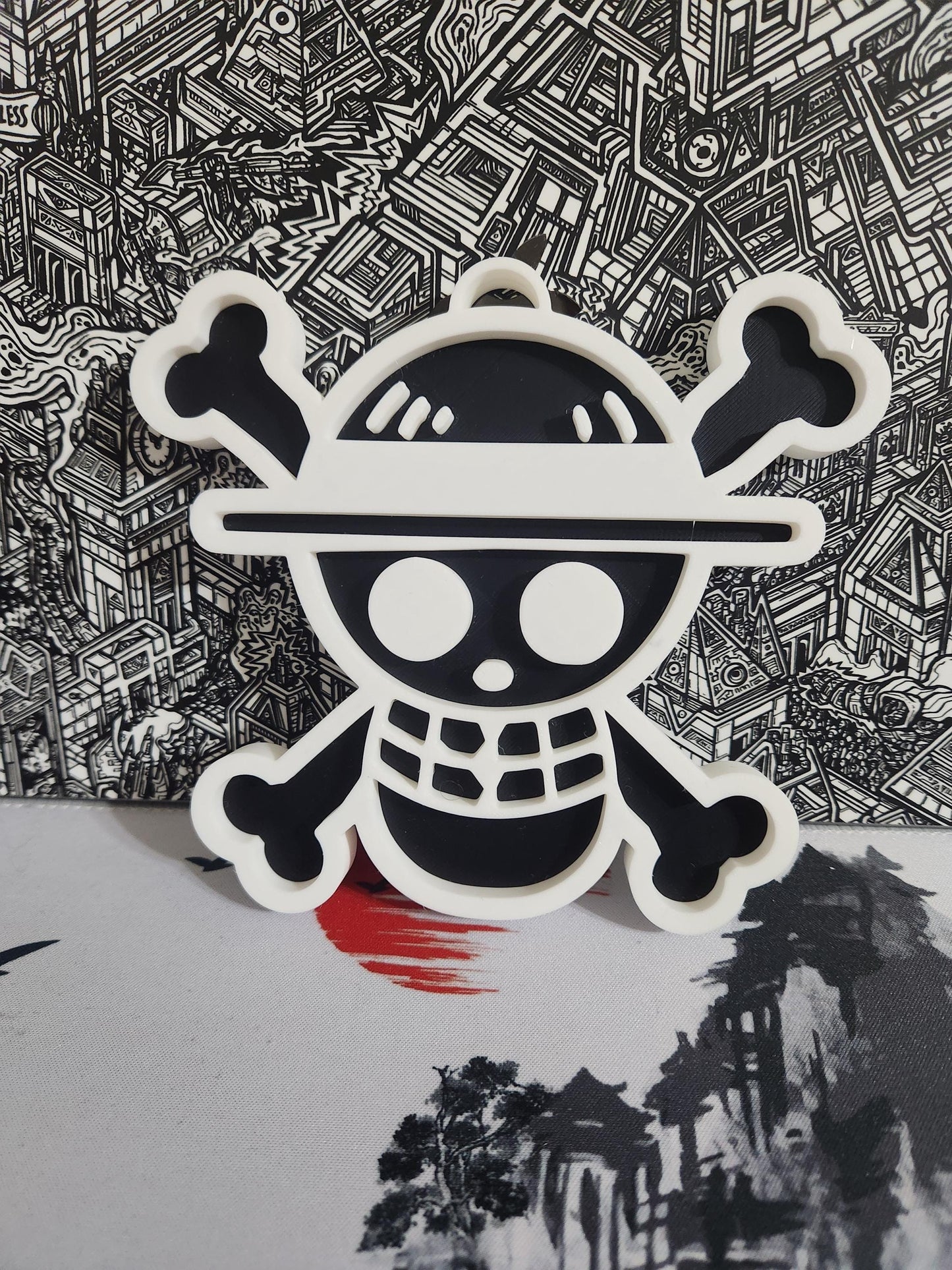 One Piece Straw Hats Jolly Roger, Wall Art