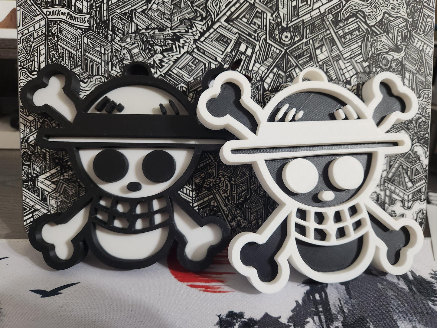One Piece Straw Hats Jolly Roger, Wall Art